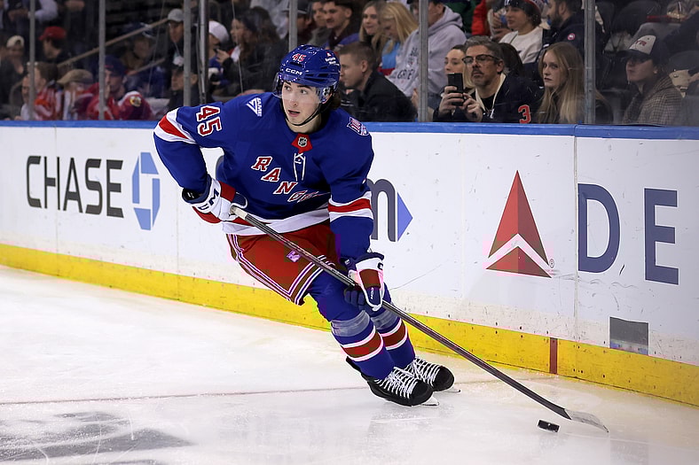 NHL: Chicago Blackhawks at New York Rangers