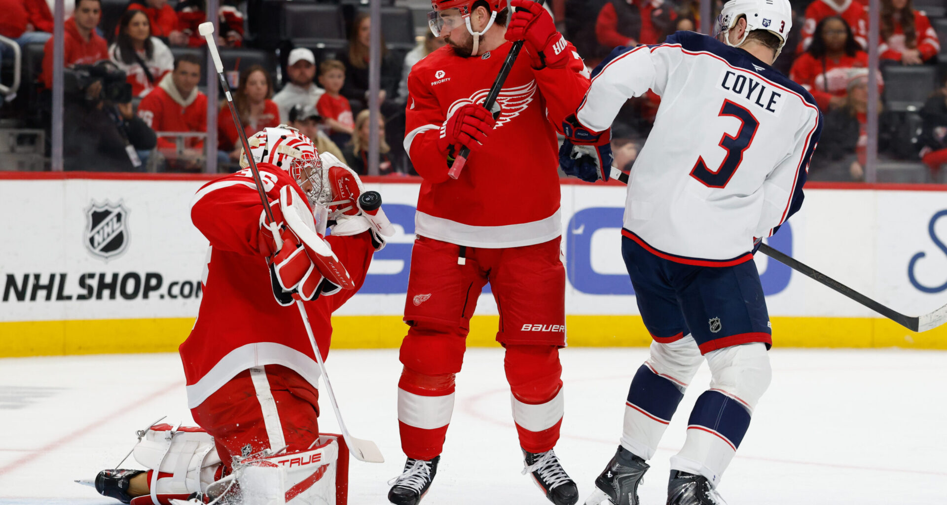 Red Wings Drop the Ball Against Blue Jackets