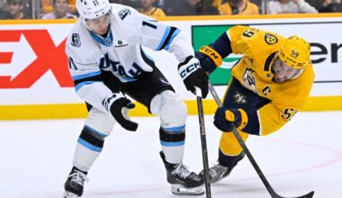 NHL Game Preview: Nashville Predators at Utah Mammoth with Line Combinations 04/09/2026