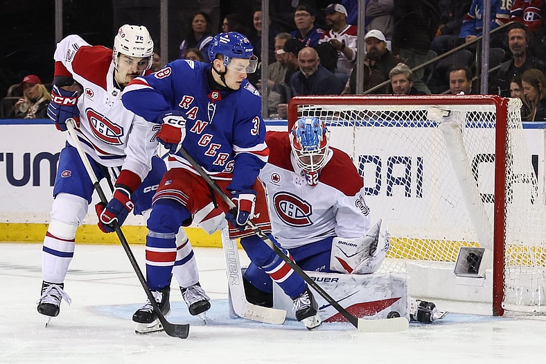 NHL: Montreal Canadiens at New York Rangers