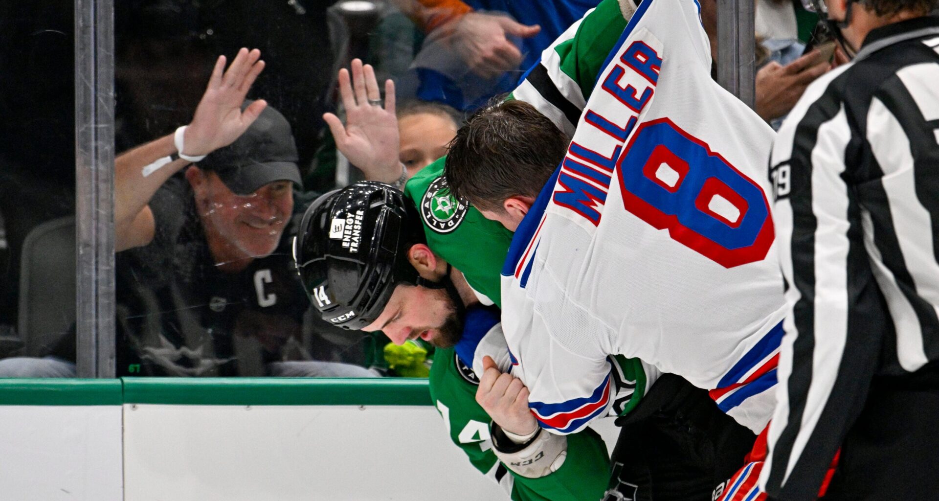 Why Rangers captain sought 'no-brainer' fight with his Stars counterpart