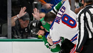 Why Rangers captain sought 'no-brainer' fight with his Stars counterpart