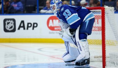 Ex-Rangers goalie picked before Shesterkin rejoins Lightning for playoffs