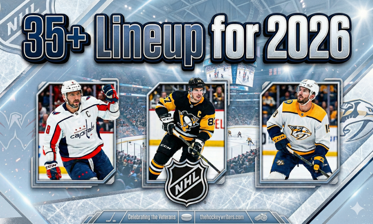 The NHL's Over-35 Team for 2025-26 - The Hockey Writers - Commentary