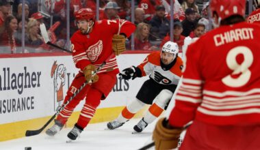 Detroit Red Wings Near Must-Win Territory vs. Philadelphia Flyers
