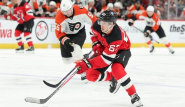 Devils Eliminated by Flyers in Loss