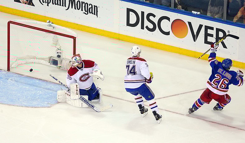 NHL: Stanley Cup Playoffs-Montreal Canadiens at New York Rangers