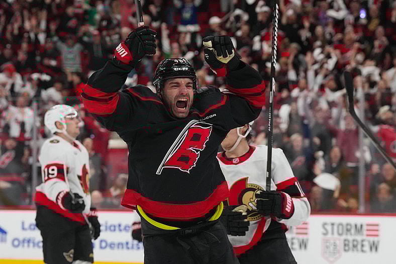 NHL: Stanley Cup Playoffs-Ottawa Senators at Carolina Hurricanes