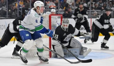 Vancouver Canucks Drop Fourth Straight in 4-1 Loss to Kings