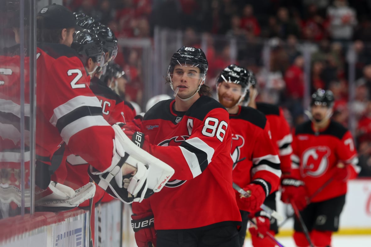 Devils Jack Hughes Named NHL's 2nd Star of the Week