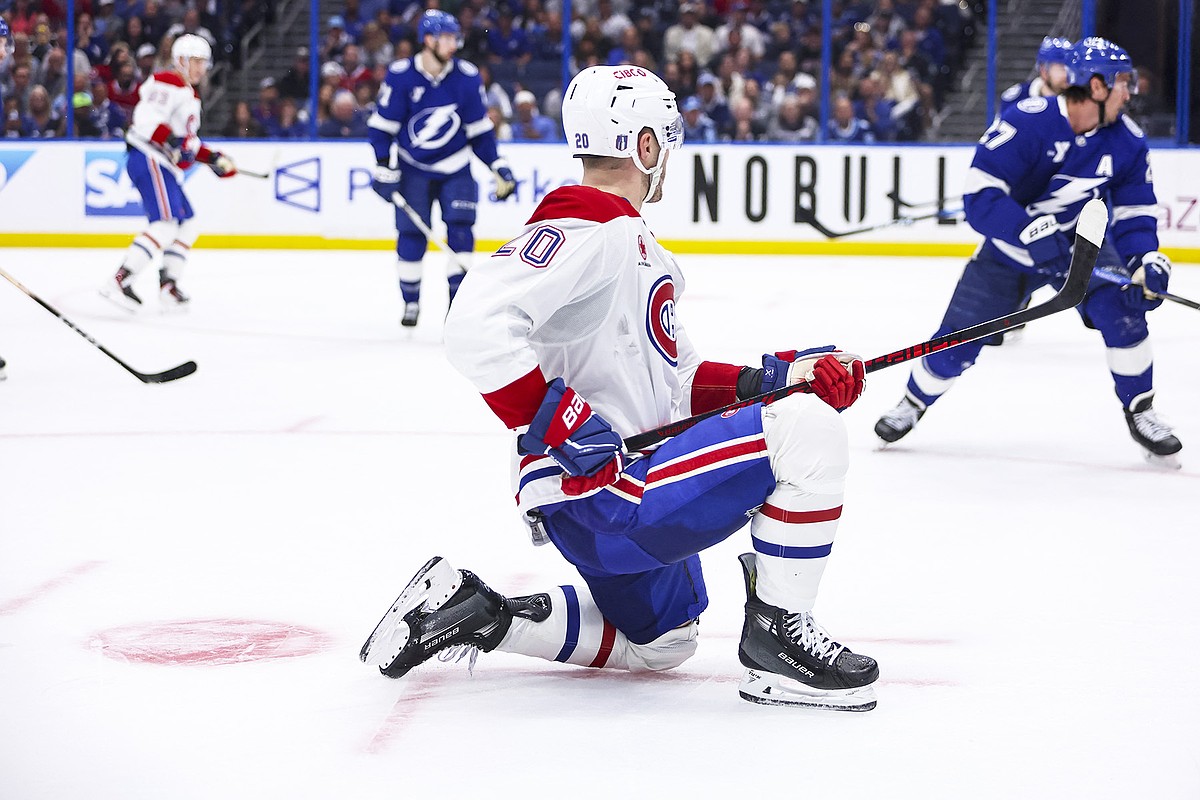 NHL Capsules: Canadiens’ Slafkovsky scores 3, including in OT, to top Lightning