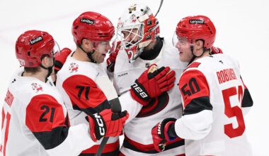 Bussi, Hall earn Hurricanes awards