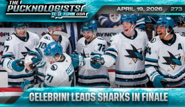 Celebrini Leads Sharks In Finale - The Pucknologists 273 - 4/19/26