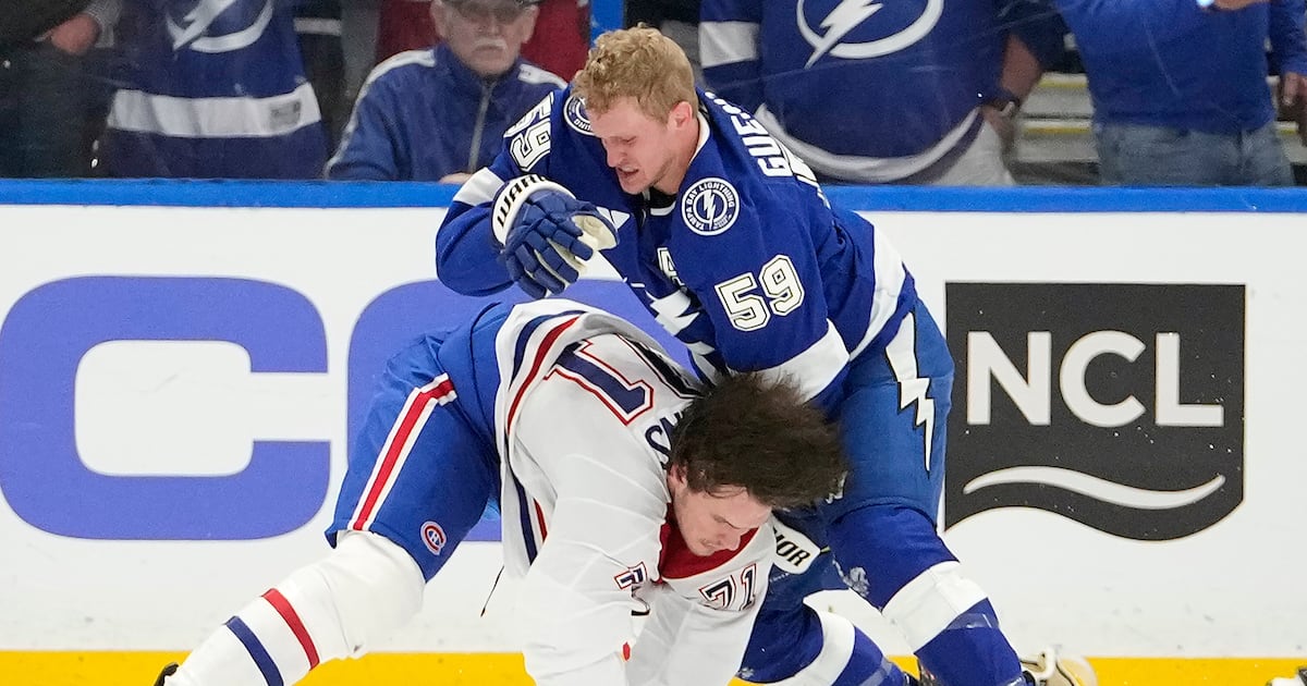 Montreal Canadiens, Tampa Bay Lightning tied after hotly-contested first period of Game 2