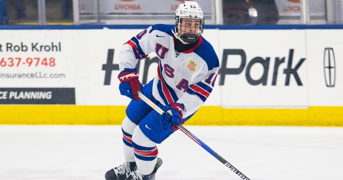 Boston Bruins sign top draft pick James Hagens to three-year entry-level contract