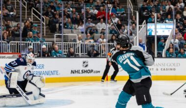 Celebrini willing San Jose Sharks’ playoff push, Winnipeg Jets lurking in crowded fight for final wild-card spot