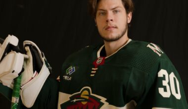 Jesper Wallstedt is Wild’s nominee for Bill Masterton Award – Twin Cities