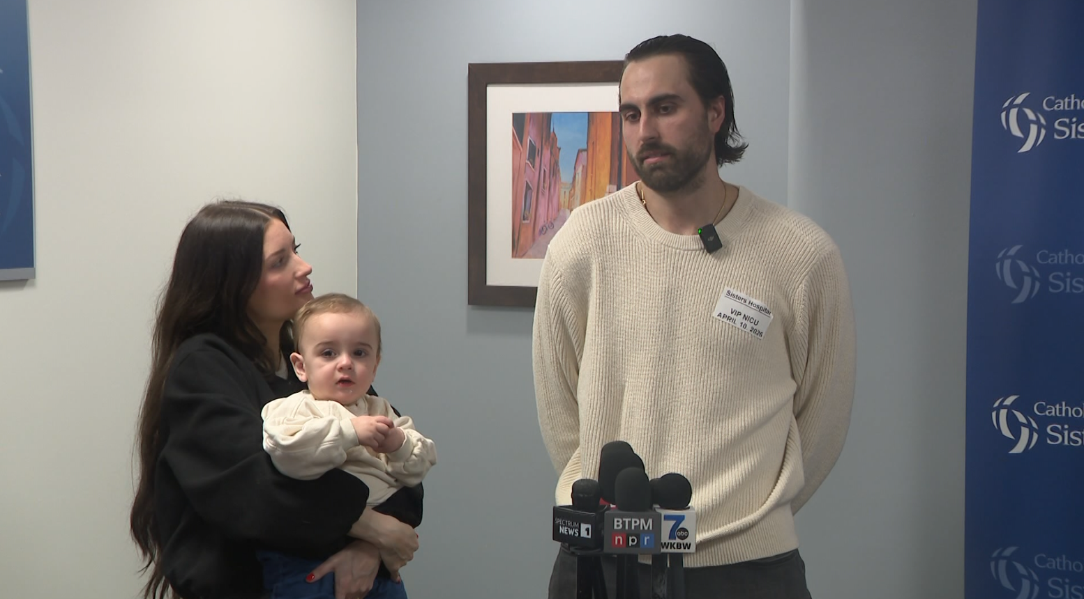 Sabres forward Alex Tuch and his wife donate $50K to NICU in Buffalo