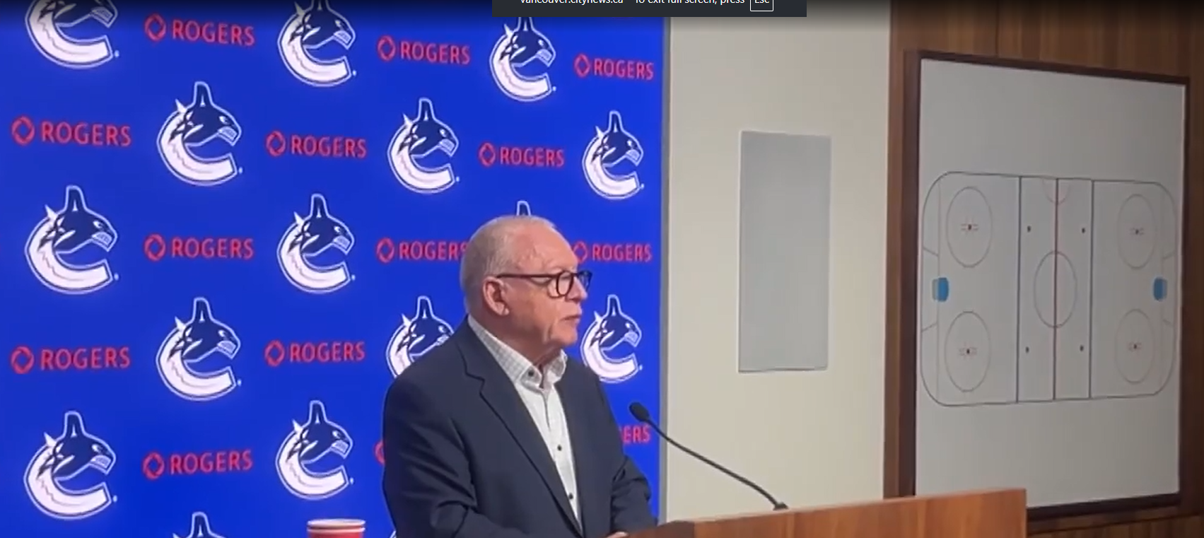 Canucks fire general manager following last-place finish