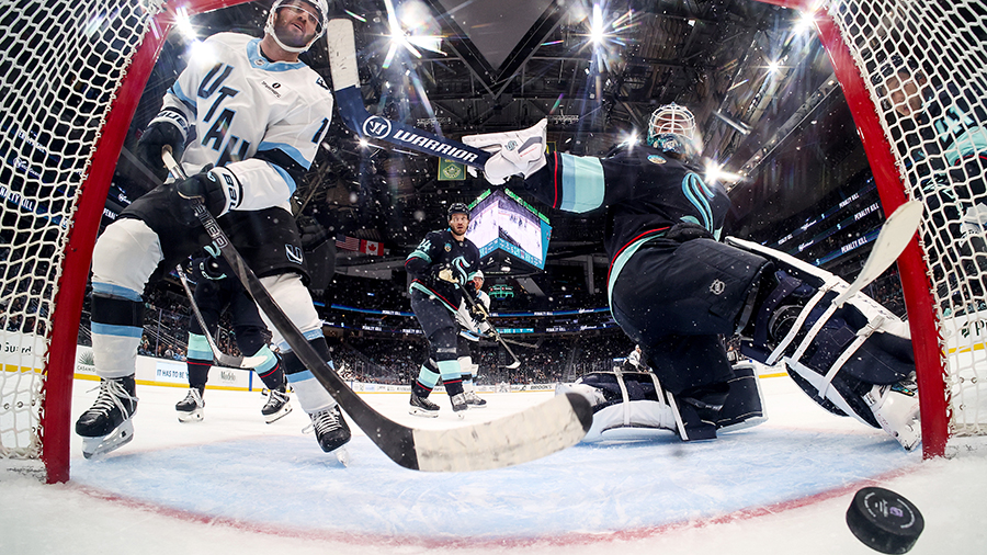 Seattle Kraken surrender goal Utah Mammoth 2026...