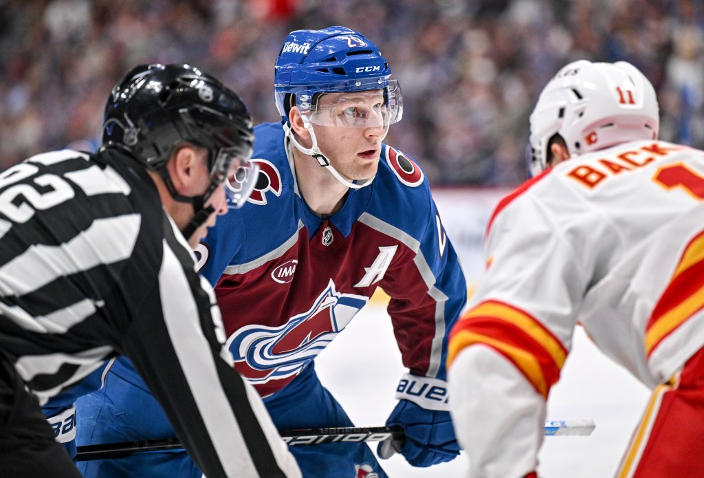 Avalanche star Nathan MacKinnon scores 50 goals for second time