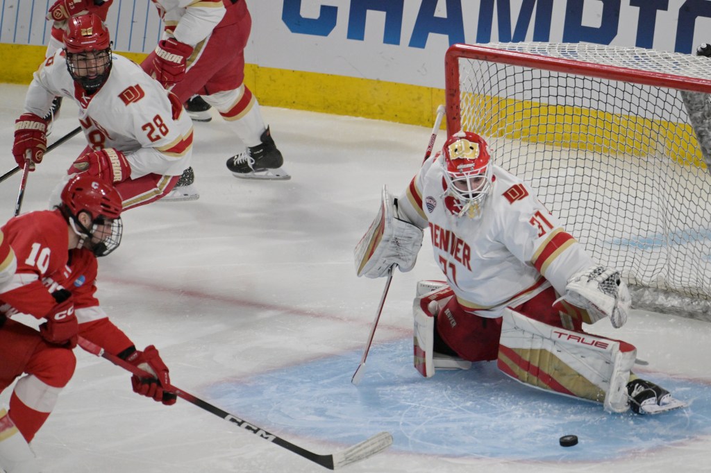 How DU's freshman goalie propelled Pioneers to another Frozen Four