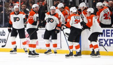 Flyers' Garrett Wilson nominated for Bill Masterton Memorial Trophy