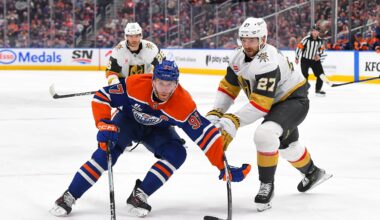 Golden Knights cruise to key 5-1 win against Oilers