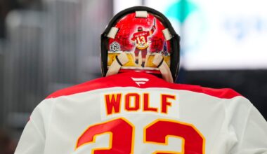 Why do the Flames wear the jersey numbers that they do?