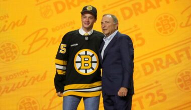Bruins officially sign James Hagens to NHL contract - 98.5 The Sports Hub