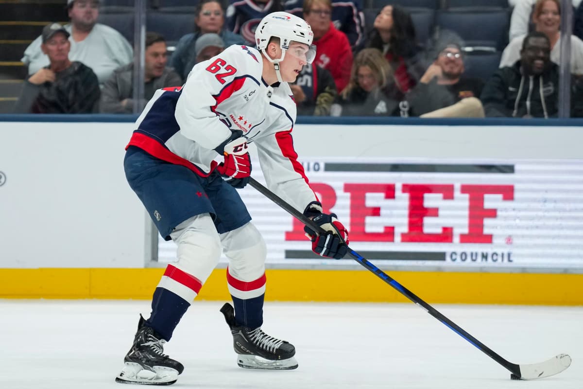 Capitals call up top prospect Protas ahead of potential NHL debut