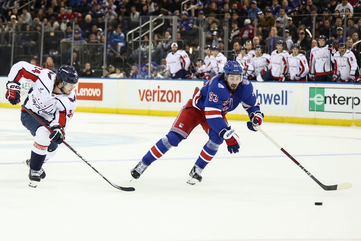 Washington Capitals vs. New York Rangers Open Thread