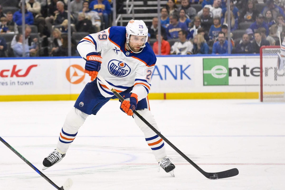 Leon Draisaitl a full participant in Oilers practice: ‘Trending very well’