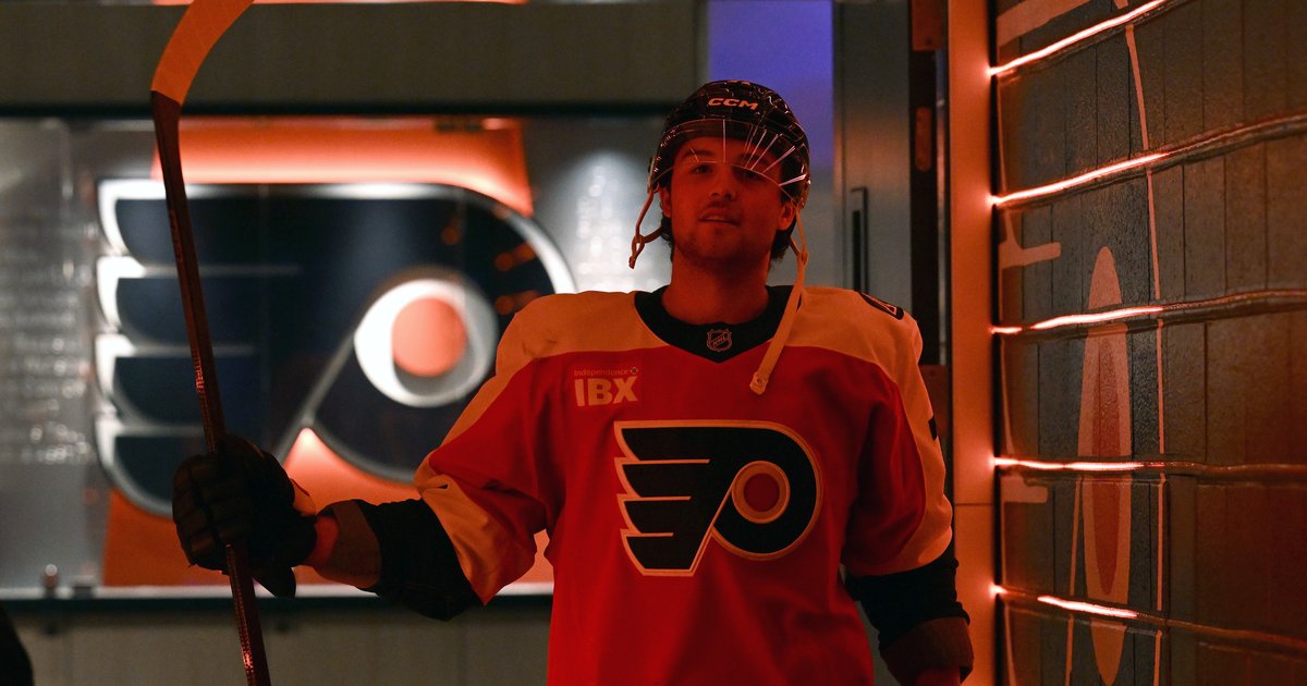 The Flyers are getting Tyson Foerster back, maybe just in time