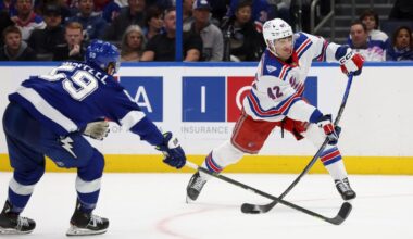 Game #82: New York Rangers vs. Tampa Bay Lightning Open Thread