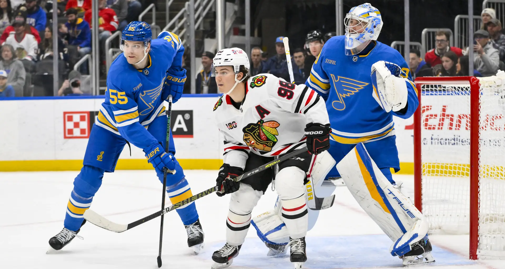 Chicago Blackhawks vs St. Louis Blues, April 11
