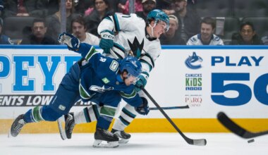 Canucks Face Sherwood and Sharks In Saturday Night Matchup