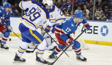 Buffalo Sabres vs. New York Rangers Open Thread