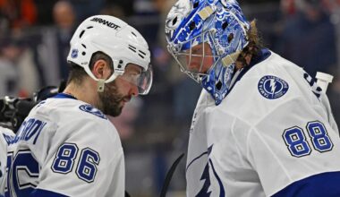 Awards showdowns, playoff starting goalie decisions, and the top NHL storylines of April