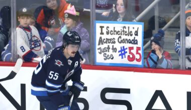 Scheifele reaches 900-point milestone in win over Seattle