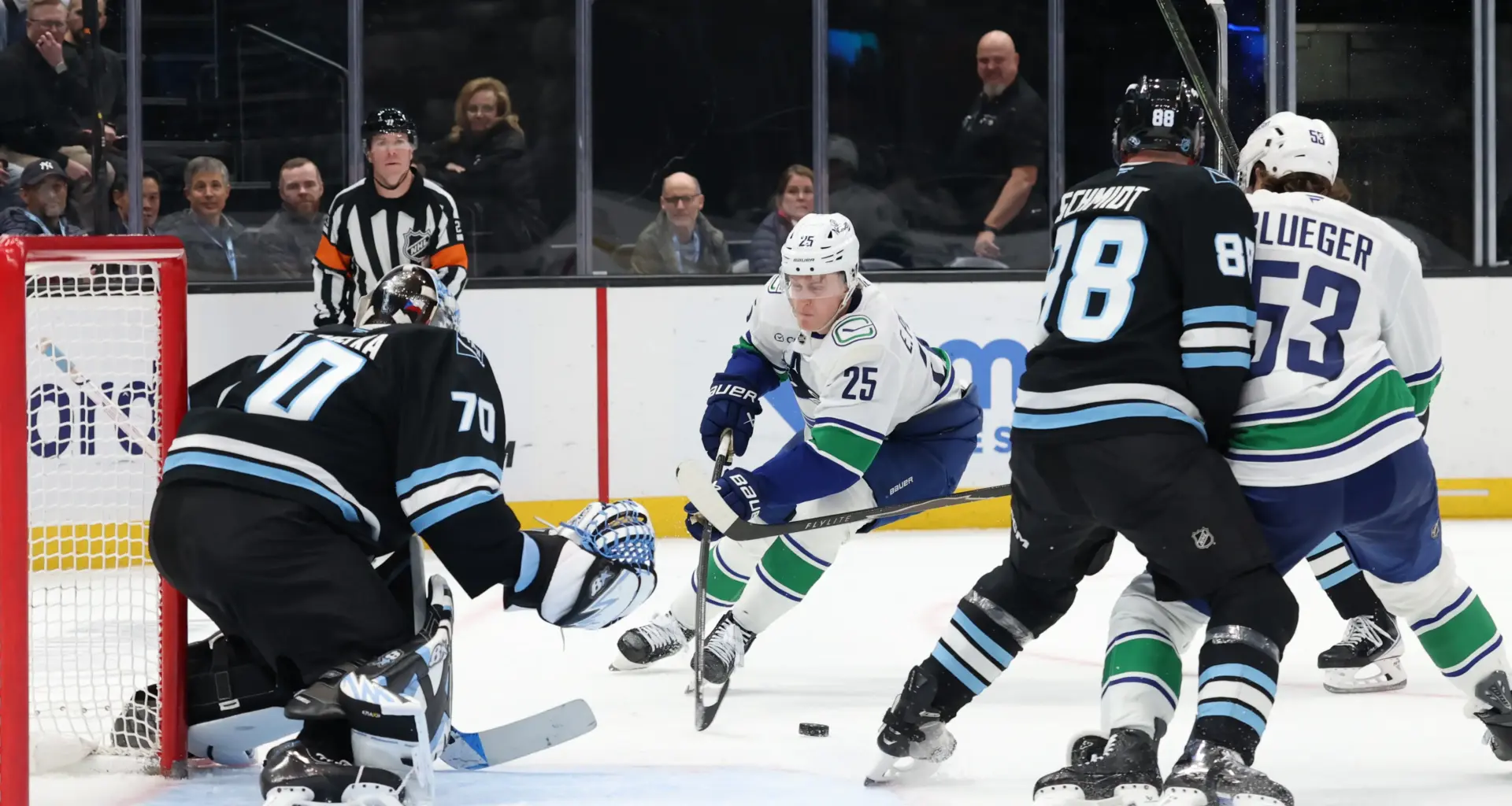 Vancouver Returns Home For Saturday Night Duel Against Utah