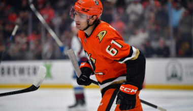 Ducks' Cutter Gauthier Suffers Upper-Body Injury