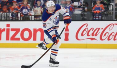 Zach Hyman to miss all three games on Oilers upcoming road trip with injury