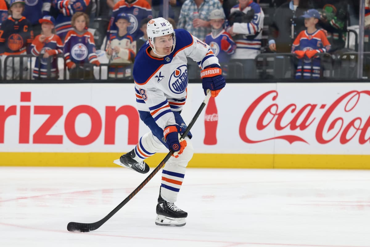Zach Hyman to miss all three games on Oilers upcoming road trip with injury