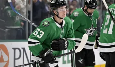 Stars' Wyatt Johnston sends clear message ahead of critical home stretch image