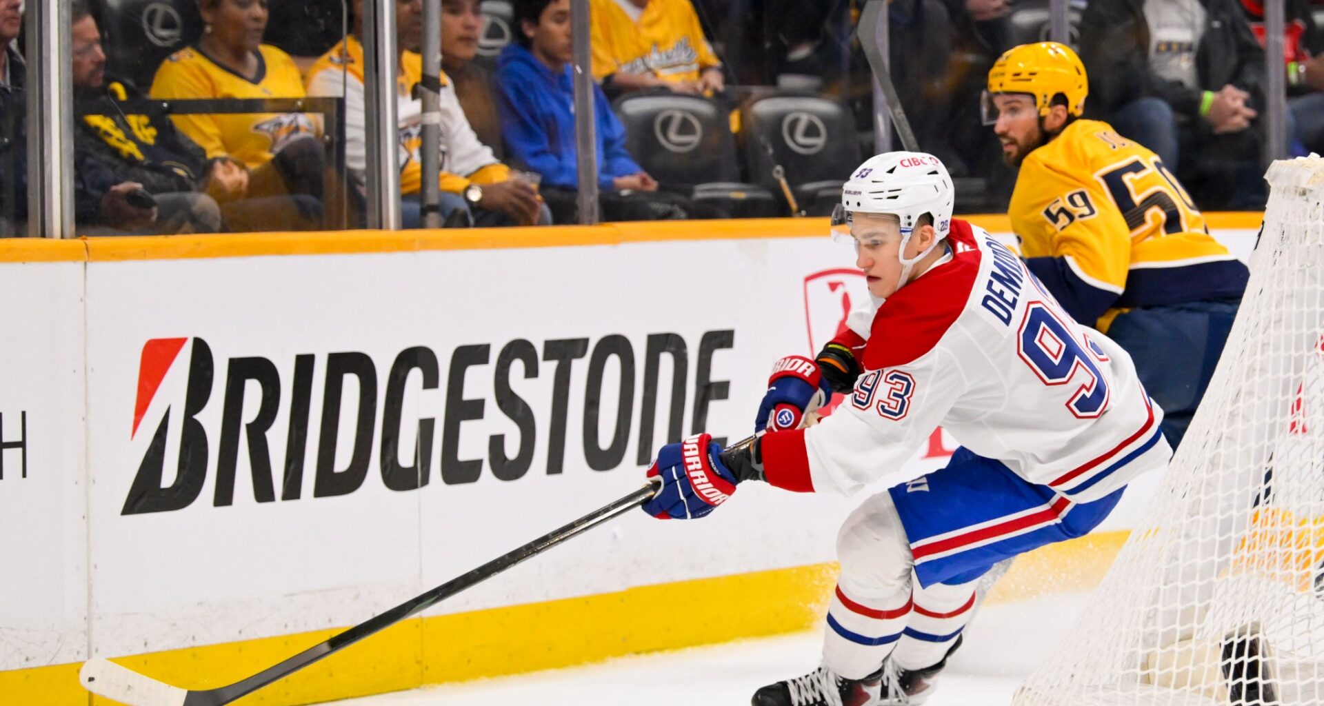 Ivan Demidov makes prey of the Predators