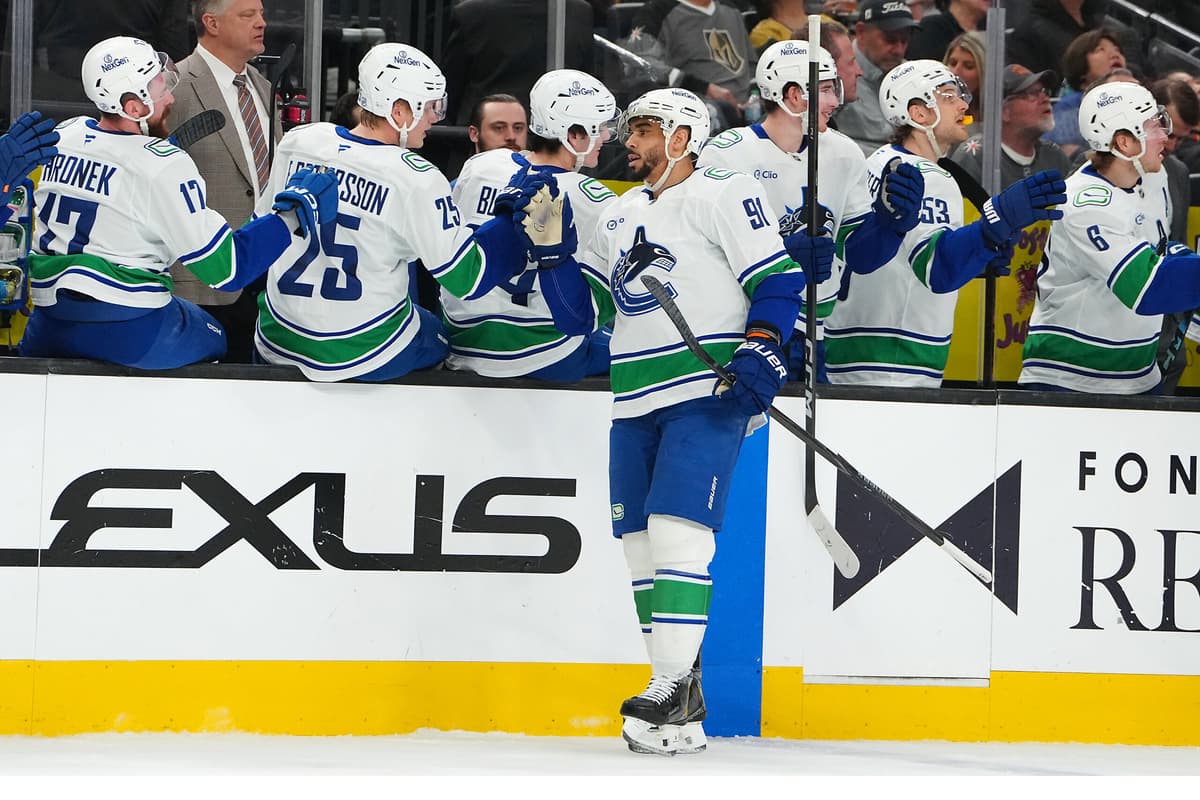 Evander Kane scores in 1,000th NHL game as Canucks lose 4-2 to Golden Knights