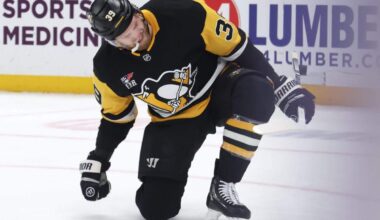 Penguins are on verge of a playoff spot after dominant win against Red Wings