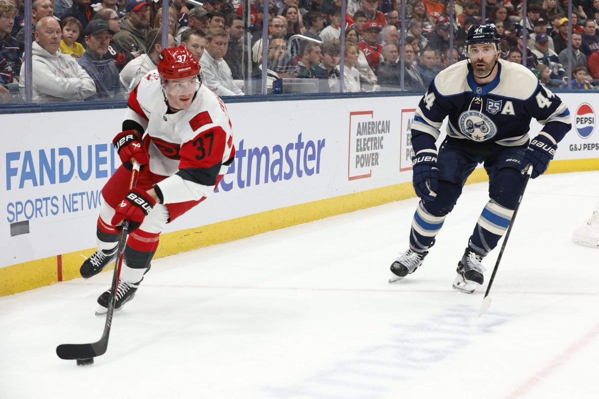 Blue Jackets drop fourth straight game as penalty kill falters vs. Hurricanes