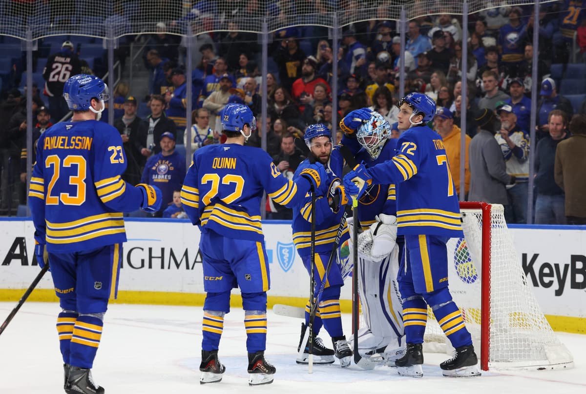 Sabres clinch playoff spot, end longest drought in NHL history